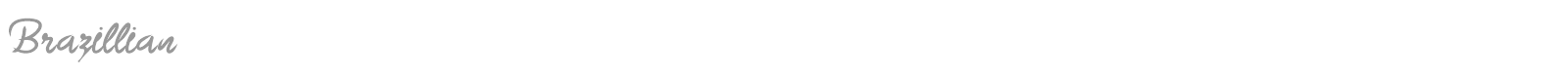 Brazillian font preview